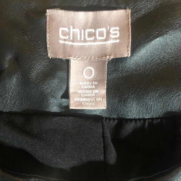 Petite faux leather jacket - Picture 5 of 5